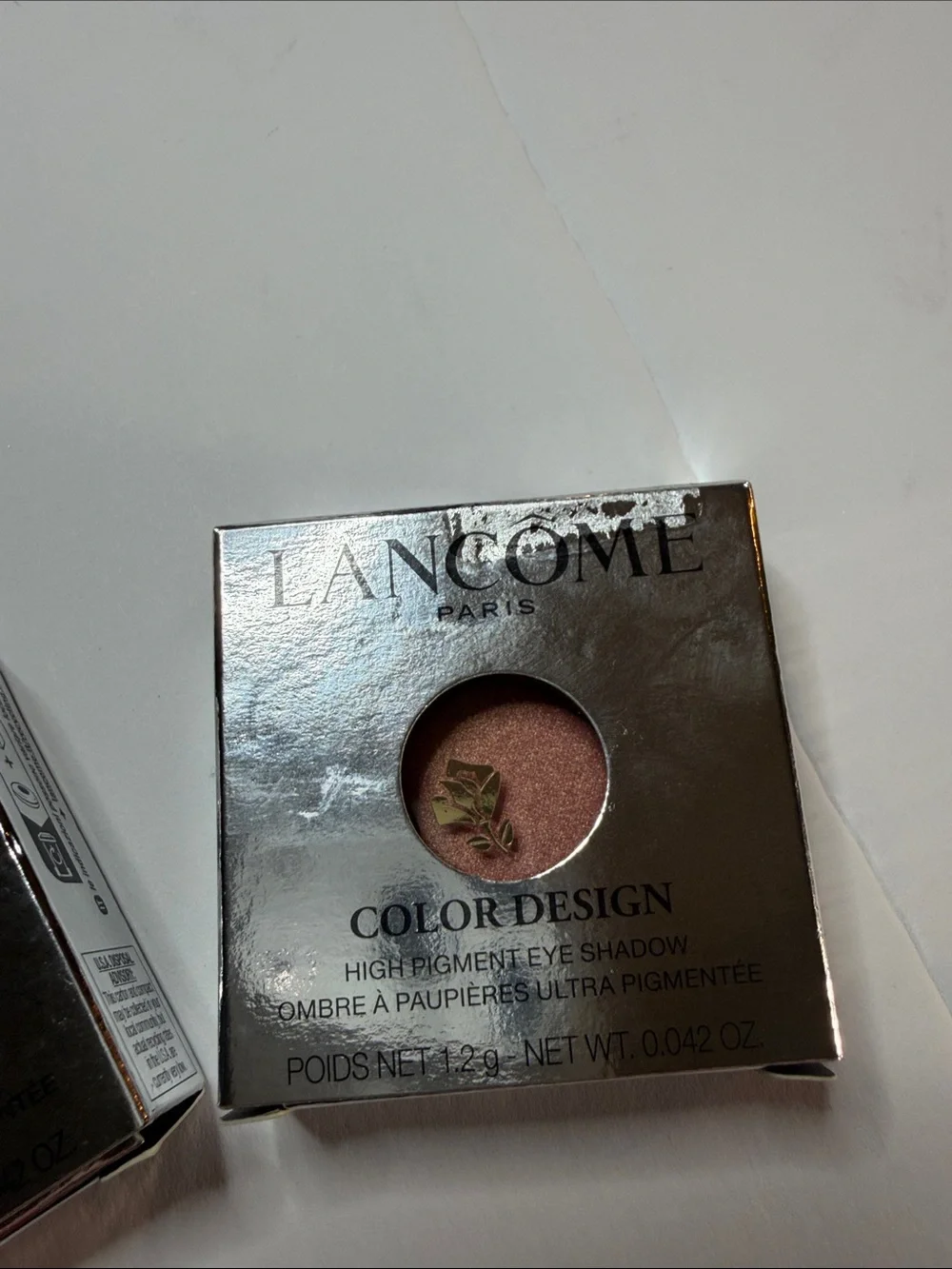 Lancome Color Design High Pigment Eyeshadow - Bronzed Magnesium and Kitten Heel